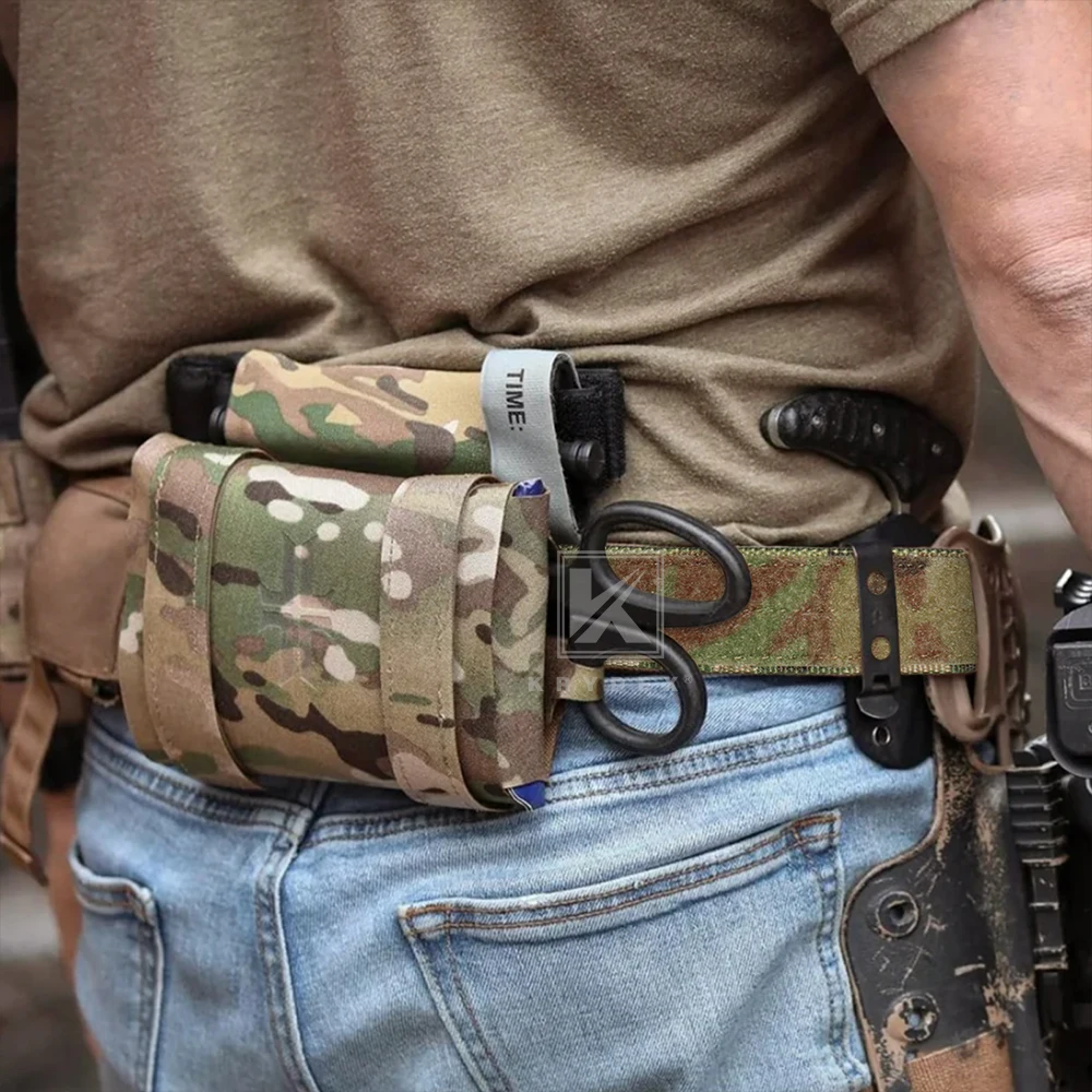 KRYDEX Tactical 1.5" EDC Duty Belt Concealed Carry Base Belt Hook & Loop Inner Belt Men Waist Belt Outdoor Hunting Acessories
