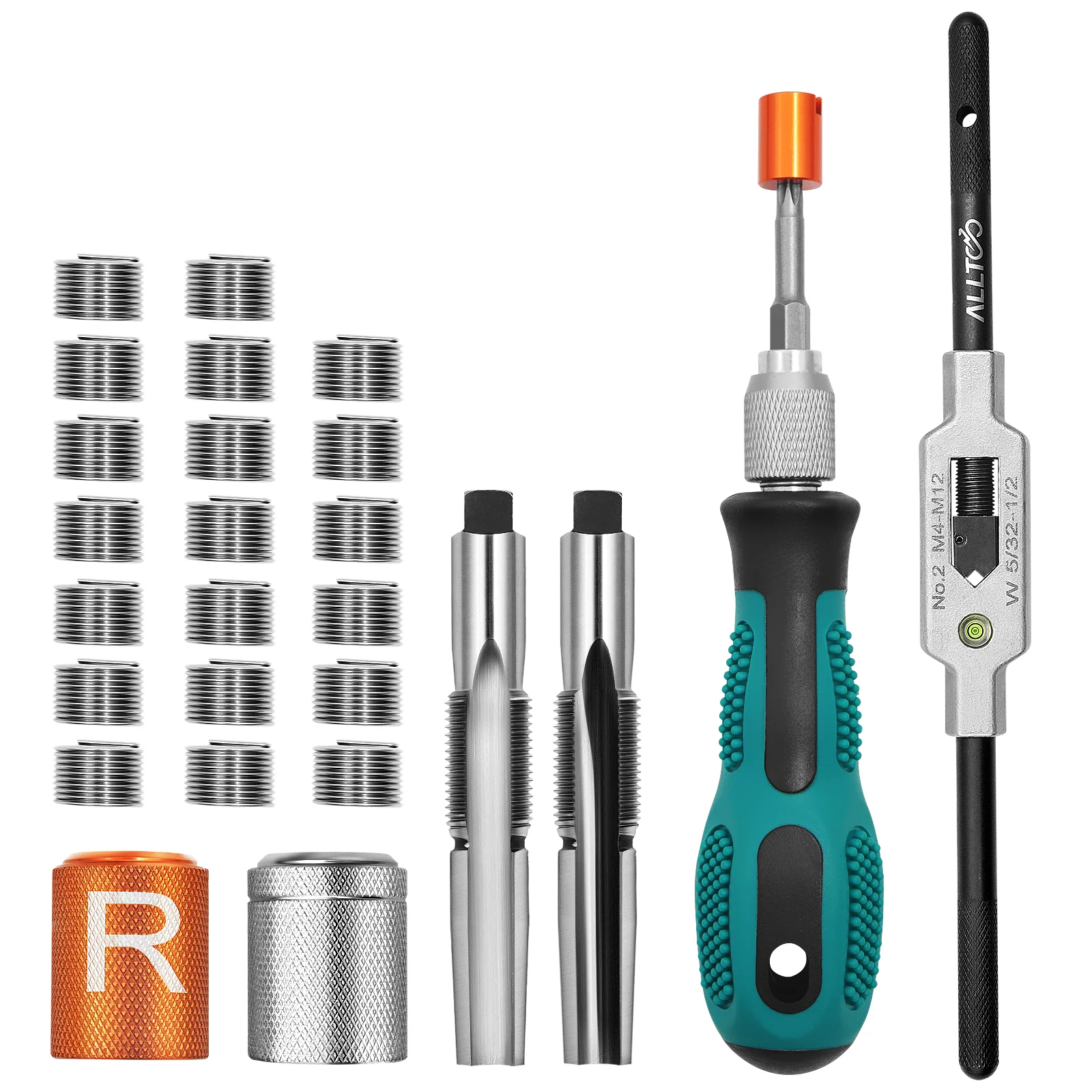Repair Thread Set 9/16 inch Bicycle thread Tapping device Cycle Crank Saver Kit Pedal Thread Repair Tap universal thread tool