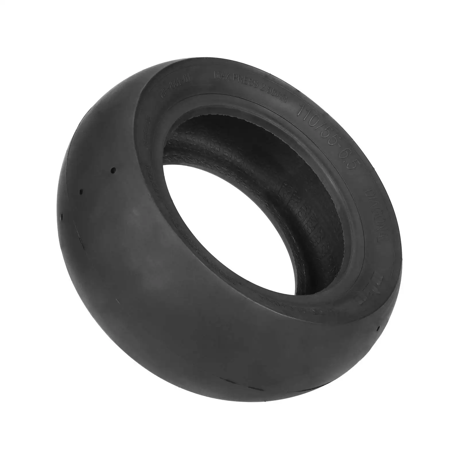 ULIP 110/55-6.5 Semi-Hot Melt Tubeless Tire 11 Inch Rubber Tyre Track Grip Tires Front Rear Tires Replacements Accessories Parts
