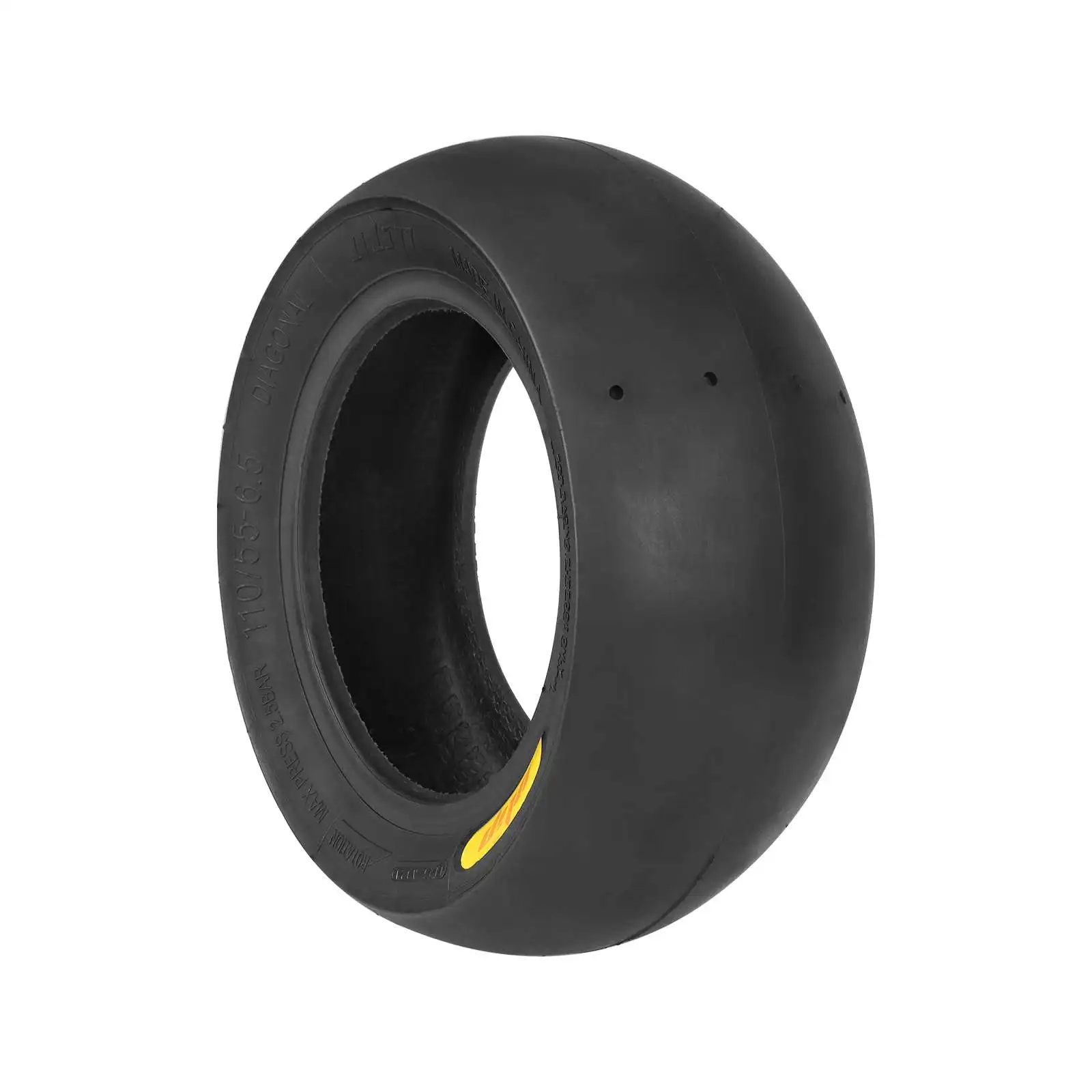ULIP 110/55-6.5 Semi-Hot Melt Tubeless Tire 11 Inch Rubber Tyre Track Grip Tires Front Rear Tires Replacements Accessories Parts