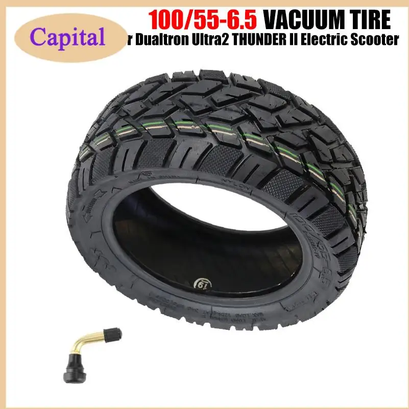 100/55-6.5 Tyre CST Tubeless Tire for Kukirin G4 Wolf King GT PRO Dualtron New Thunder Electric Scooter 90/65-6.5 Upgrade Parts