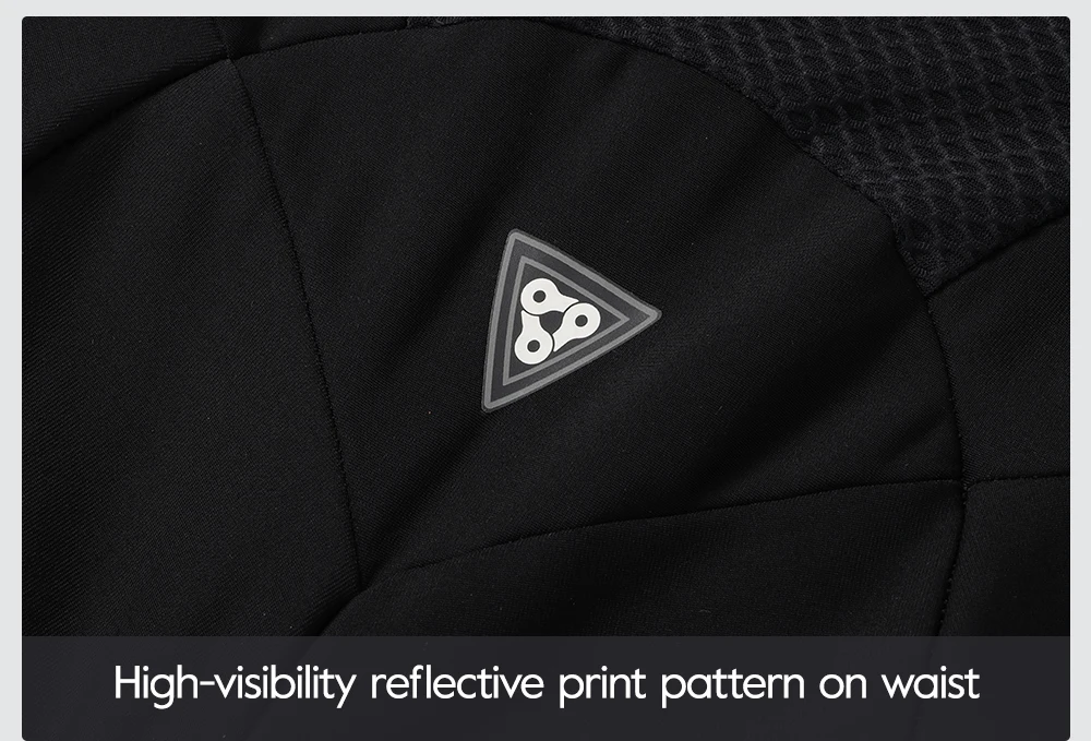 RION Men Cycling Pants Winter MTB Mountain Bike Bib Tights Thermal Fleece Padded Bibs Long Distance Bicycle Riding Team Uniform