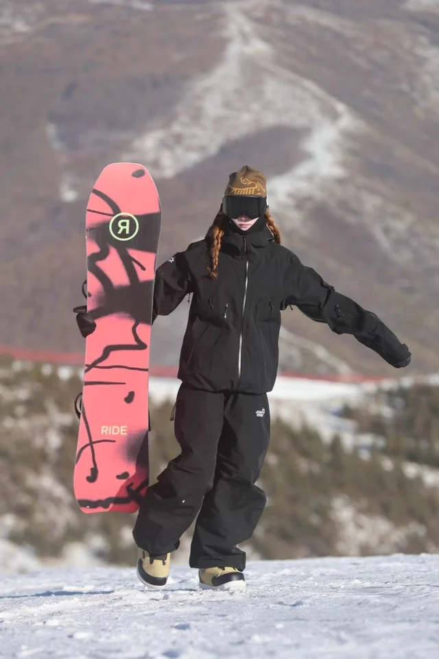 JOHN SNOW 2025 Unisex Professional Snowboard Suit Waterproof Windproof Fully Taped Seams Ski Jacket & Pants for Outdoor Sports