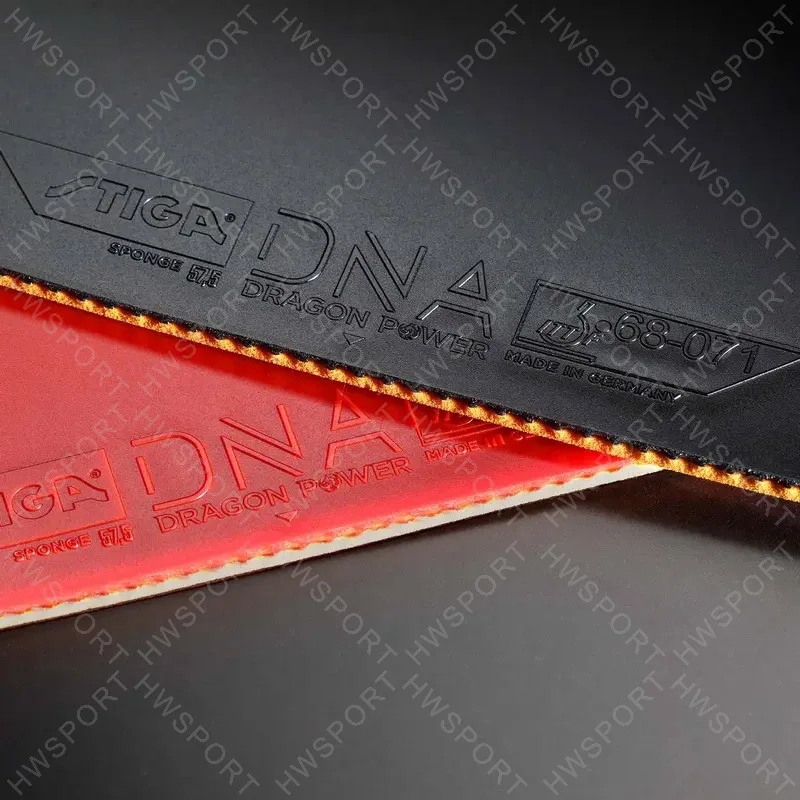 STIGA DNA Dragon Power Table Tennis Rubber Professional Sticky Ping Pong Rubber Sheet with Power Sponge