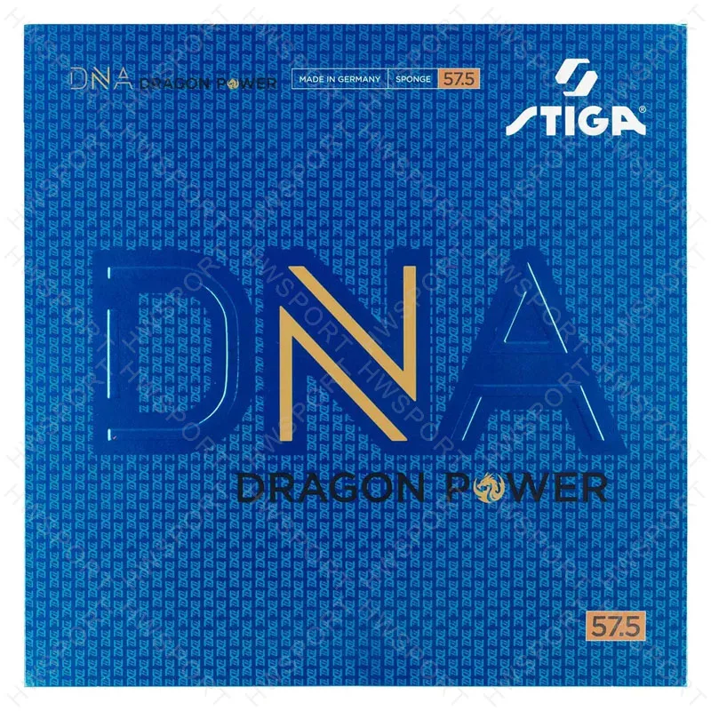 STIGA DNA Dragon Power Table Tennis Rubber Professional Sticky Ping Pong Rubber Sheet with Power Sponge