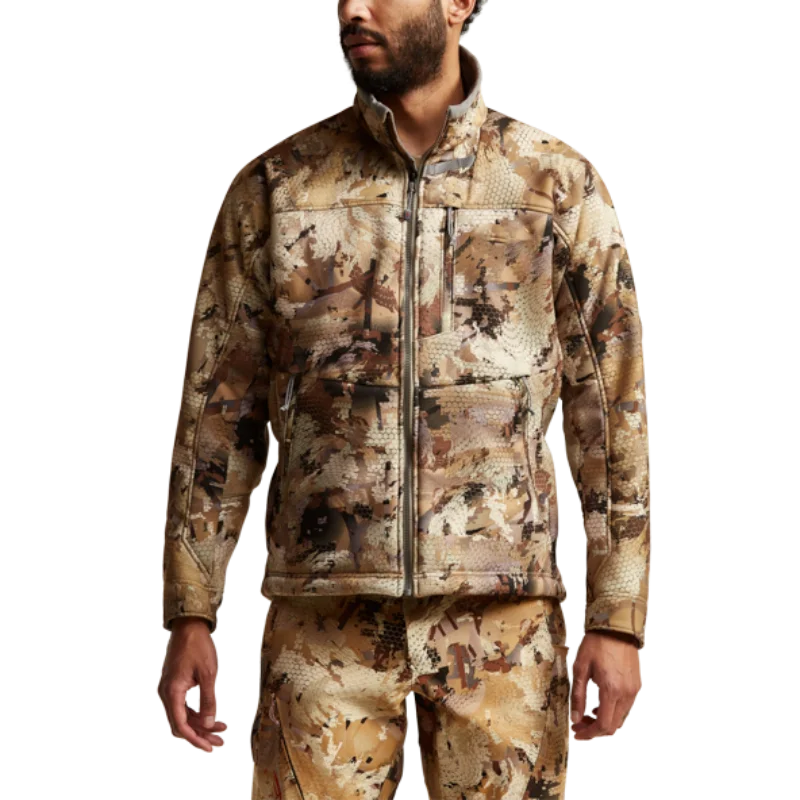 Men's Waterproof Windproof Warm Hunting Jacket Middle Layer Three-Layer Fabric Outdoor Gear for Hunting
