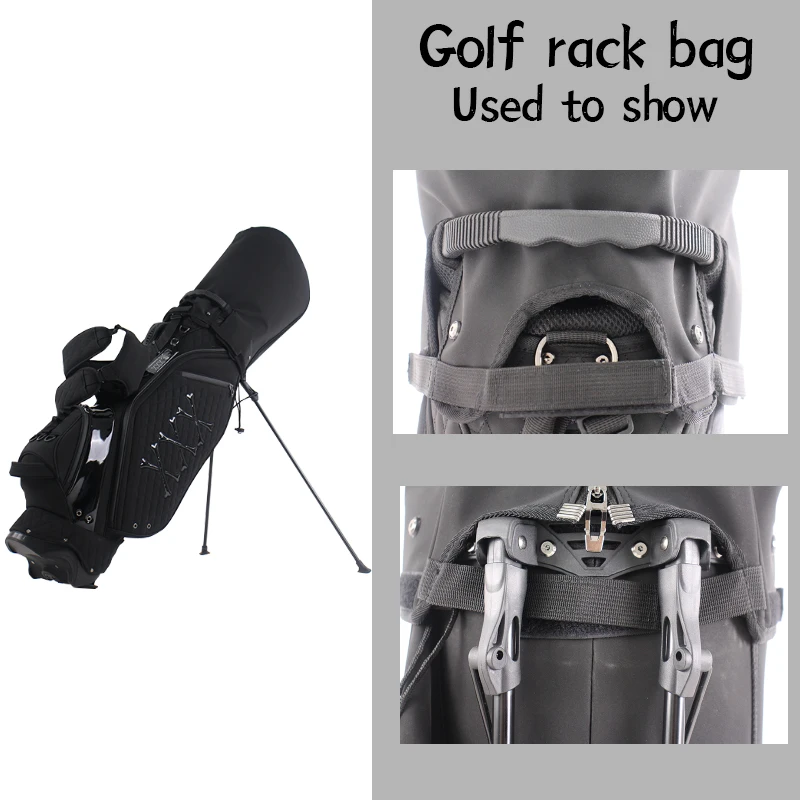 Golf Accessories, Golf Bag Proof Dust Cover, Golf Bag Cap, PU Leather Material