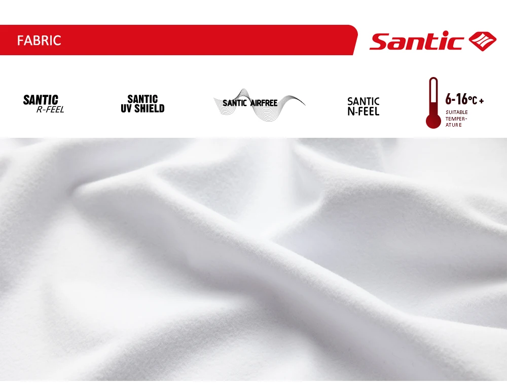 Santic Cycling Jackets Autumn/Winter Warm Cycling Jackets 2025 New Road Bike Windproof and Waterproof Cycling Coat TM25C01188