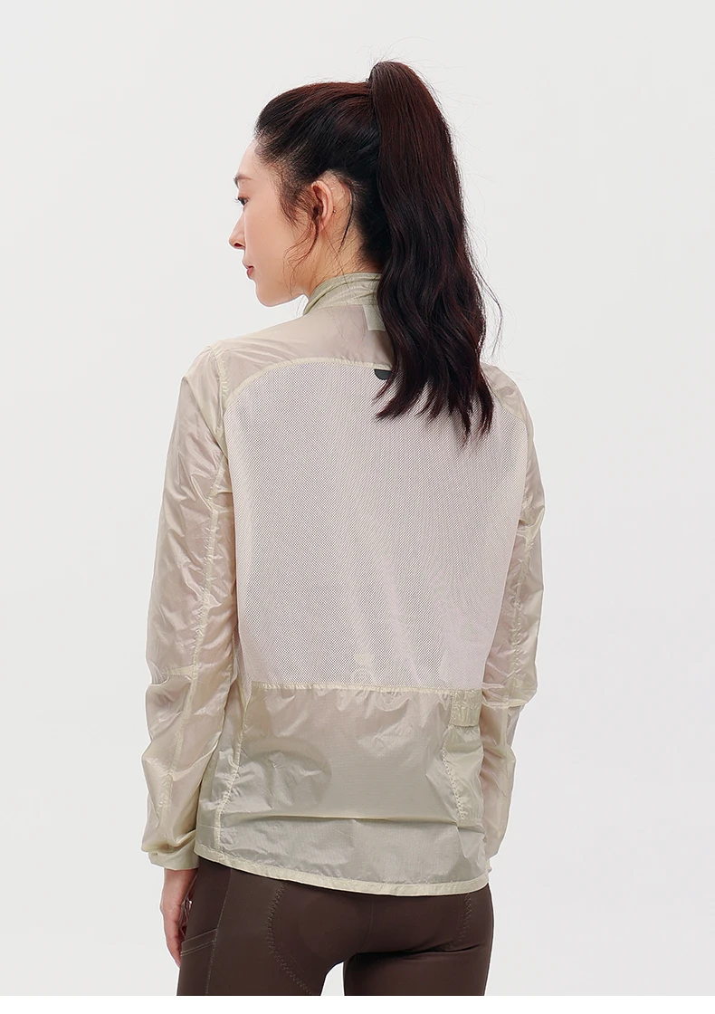 INBIKE Ultra-Light Portable Cycling Windbreaker for Women Windproof Water-Resistant Jacket for Road Biking Clothing with Pockets