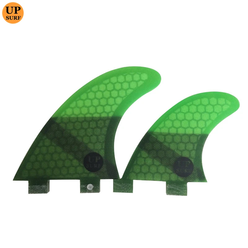 UPSURF FCS Fins M+GL 5pcs Honeycomb Surfboard Fins High Performance Surf Fins Multicolors Surfing 5 Fins Free Match