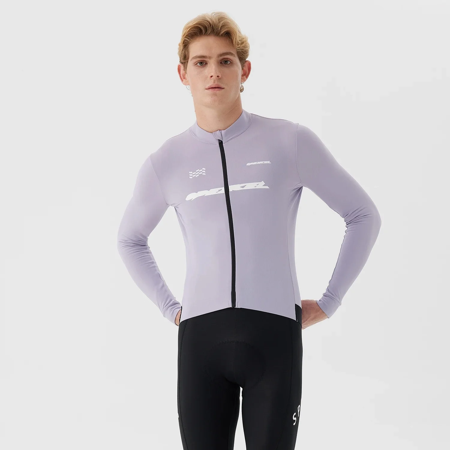 SPEXCEL 26 New PRO Winter Thermal Fleece Cycling Jerseys Long Sleeve Race Fit Italy Thermal Fabric Warm and Breathable Man