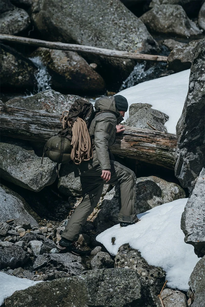 Carinthia Tactical ECIG4.0 Outdoor Tactical Cotton Pants Thickened Warm G Cotton Windproof and Water Proof Strap Cover Pants
