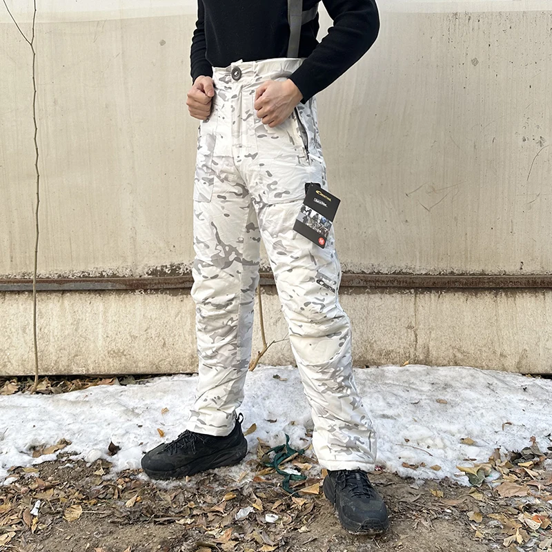 Carinthia Tactical ECIG4.0 Outdoor Tactical Cotton Pants Thickened Warm G Cotton Windproof and Water Proof Strap Cover Pants