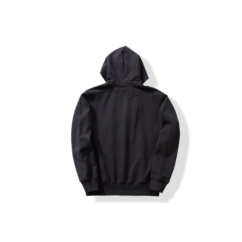 OKONKWO Heavyweight 500g Looped Bottom Solid Color Men's Women's Hooded Sweatshirt Zipper Hoodie Outdoor Travel Sports Cardigan
