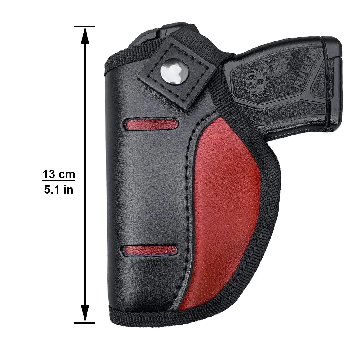 POLE.CRAFT IWB/OWB Holsters for Small Pistols: Ruger LCP 380, LCP MAX, LCP II - Sig Sauer P365 P238 - Walther PPK 380, CCP