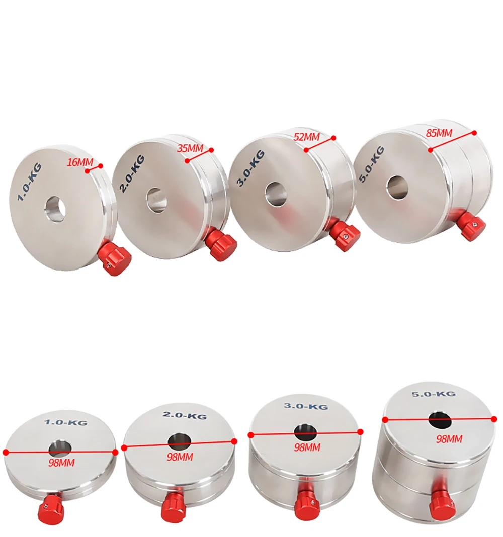 UKON-A 1/2/3/5kg Stainless Steel Heavy Weight 304 Stainless Steel Balance Weight Counterweight Astronomy Telescope Accessory