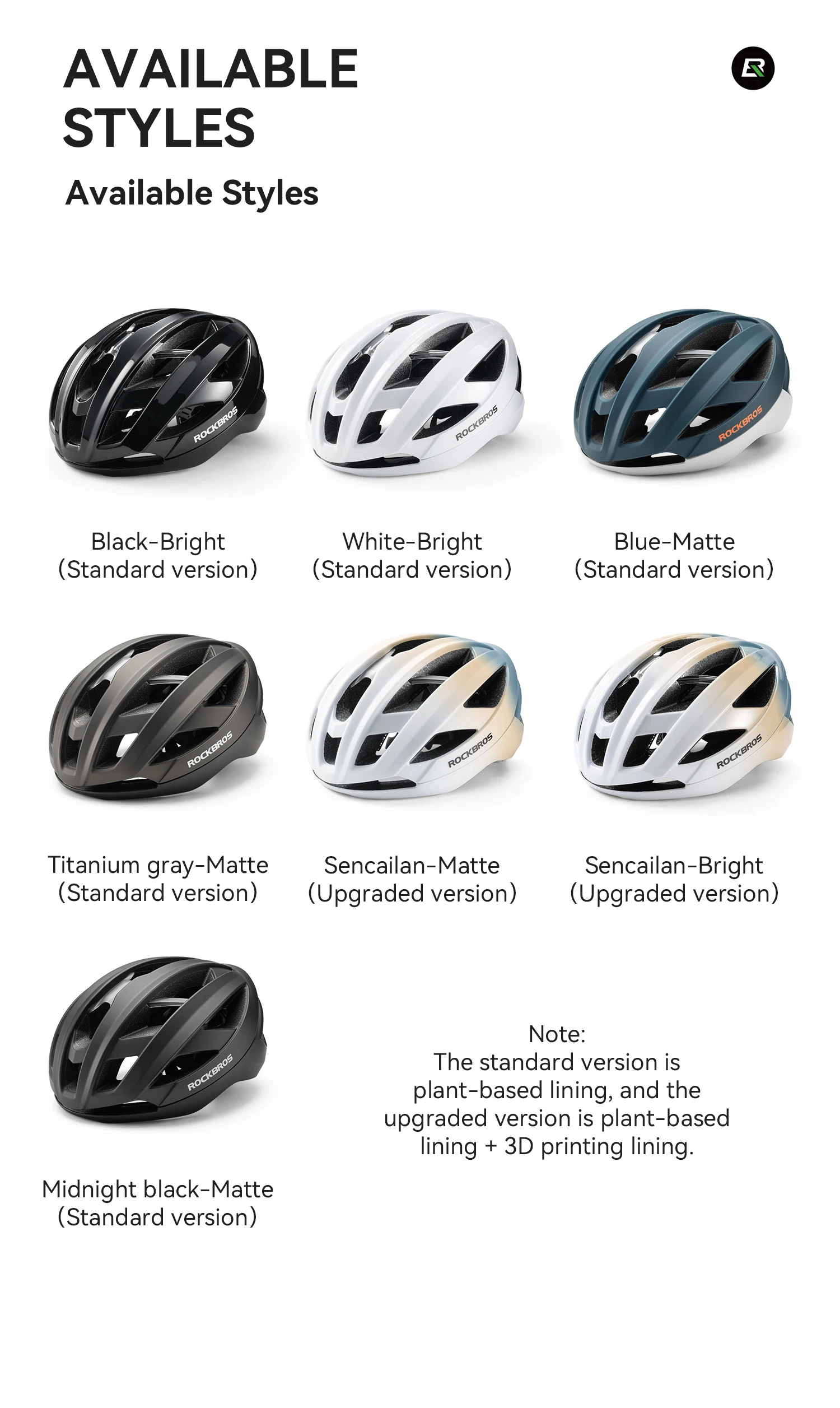 ROCKBROS Children Cycling Helmet Lightweight with Antibacterial Lining Helmet 20 Air Guide Holes Breathable Ventilated Helmet