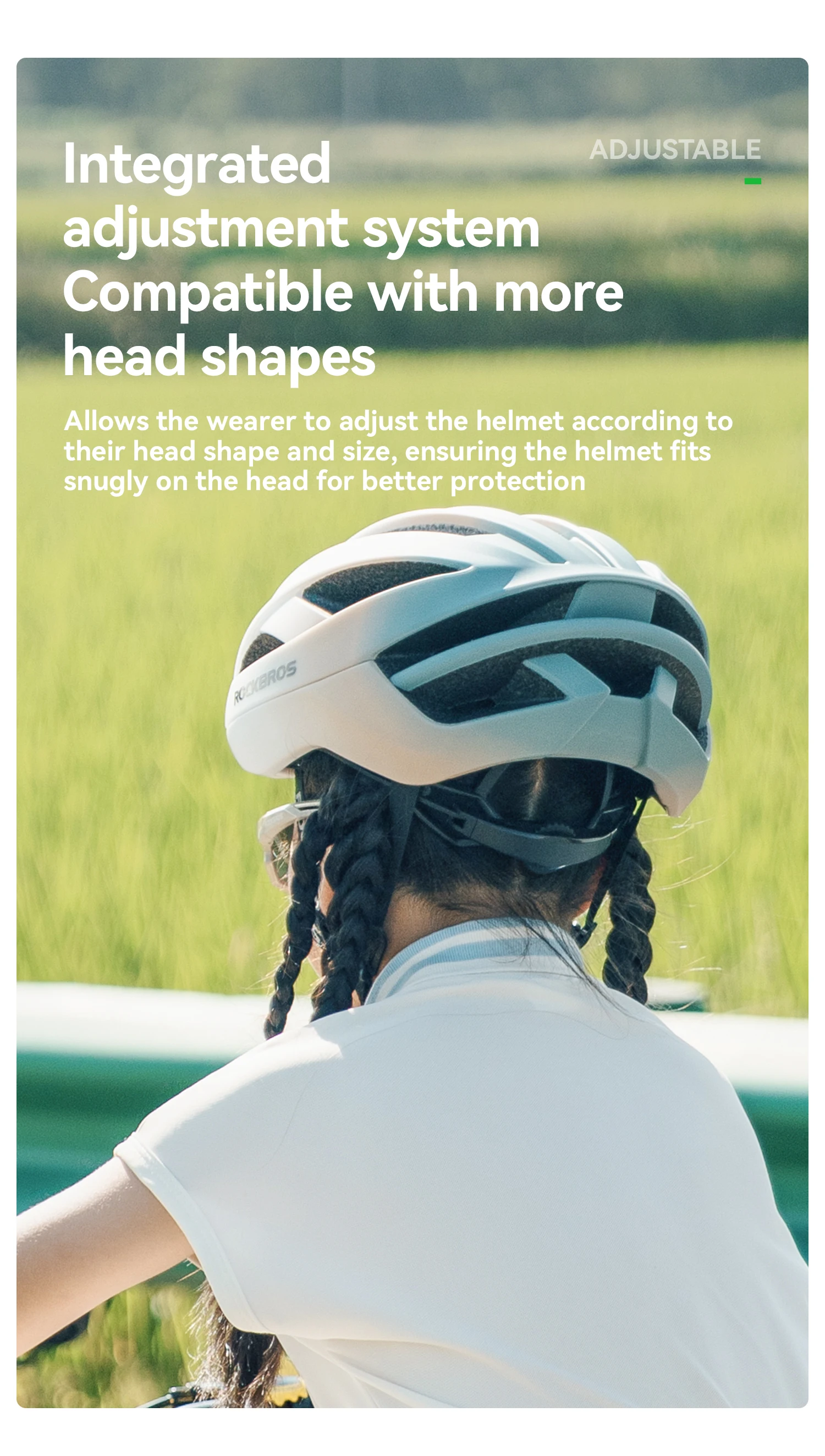 ROCKBROS Children Cycling Helmet Lightweight with Antibacterial Lining Helmet 20 Air Guide Holes Breathable Ventilated Helmet
