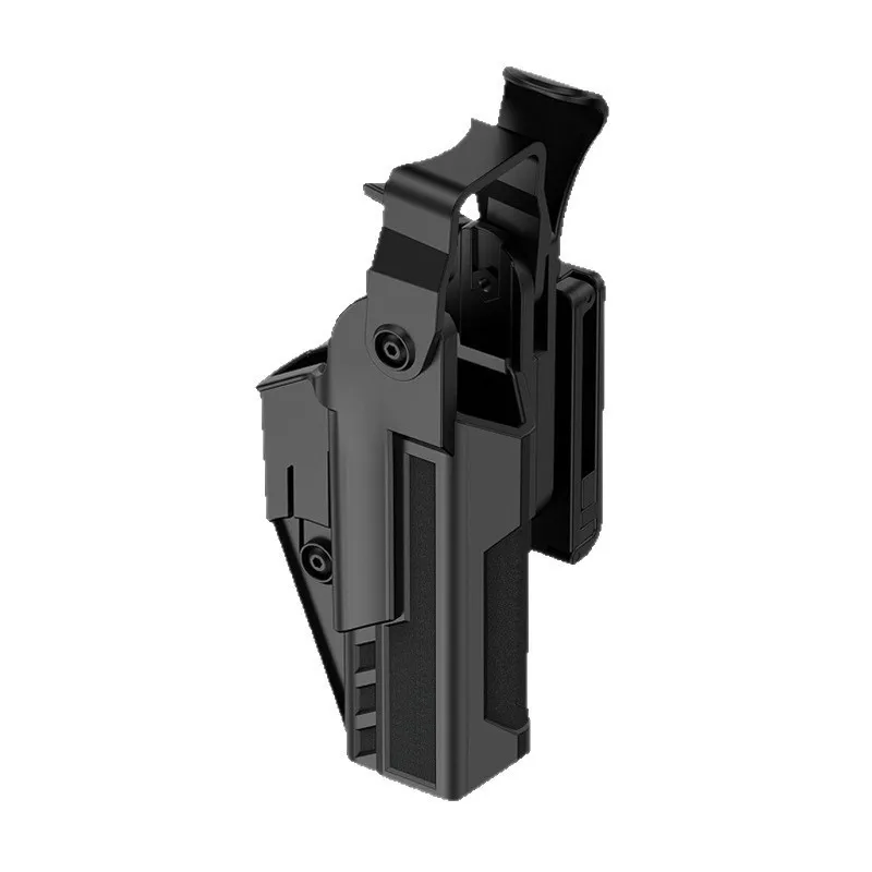 Tactical Belt Clip/Drop Leg Holster for Glck 19 19X 45 Right Hand Outdoor Quick Draw Gun Holster G17 G19