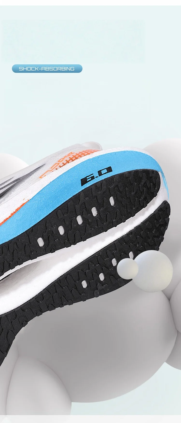 2025 Men's Sports Shoes Carbon Board 6.0 Racing Marathon Stable Rebound Wear-resistant Men's Running Shoes Training Jogging Shoe