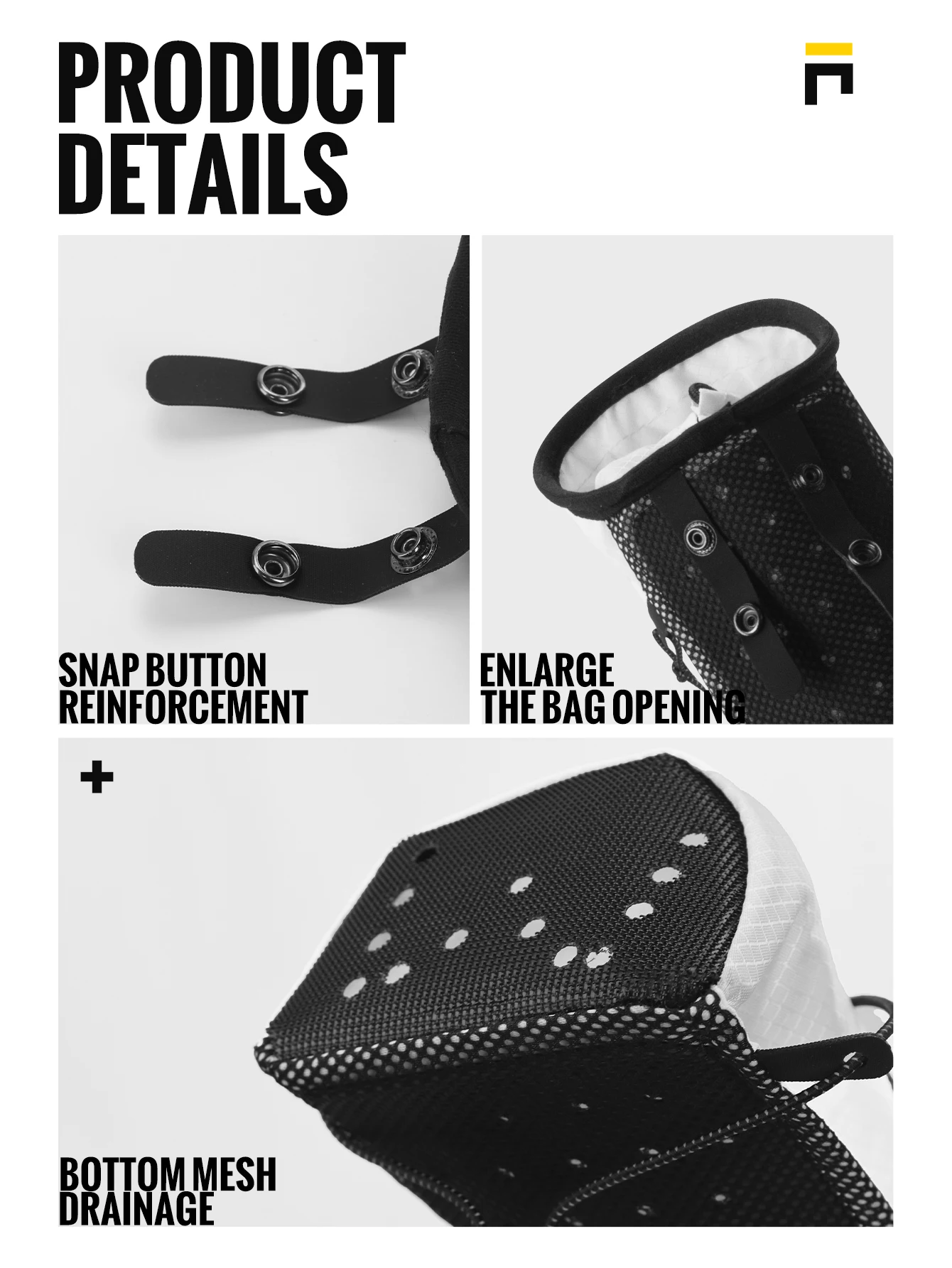 WRELS Trekking Poles Bag Hiking Poles Bag Lightweight Waterproof Portable Fish Bone Pocket Opening Tightening Buggy Bag Cane Bag