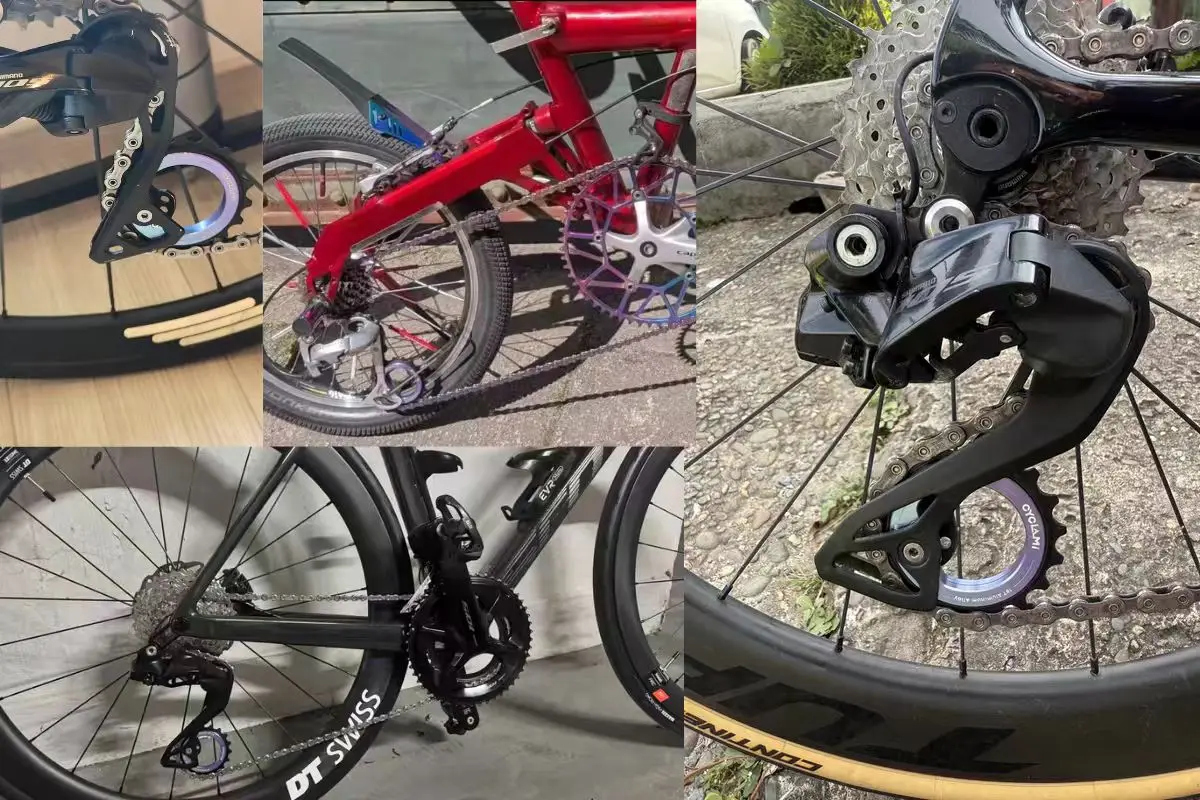 18T Hollow Jockey Wheel 12‑Speed Ceramic Bearing Rear Derailleur Pulley For Shimano R9200 R9250 R8100 R7000 Road Bike