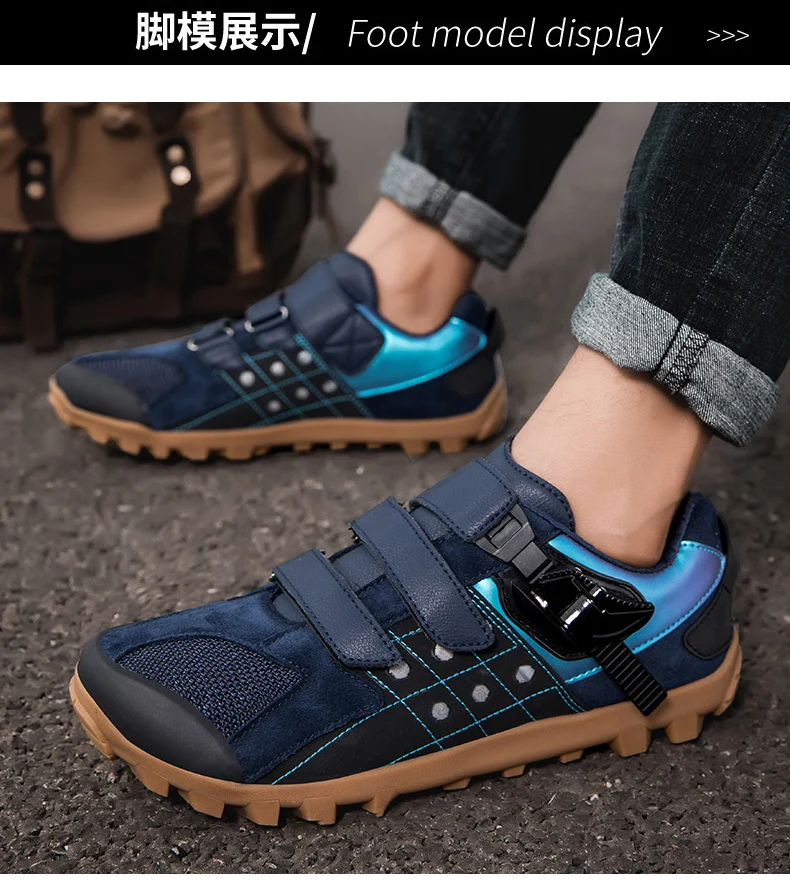 MTB-168 XC/Trail/MTB Cycling Shoes (Tênis Masculino) - Men's Gravel Road Bicycle Sneakers, SPD Cleats System for MTB Shoes