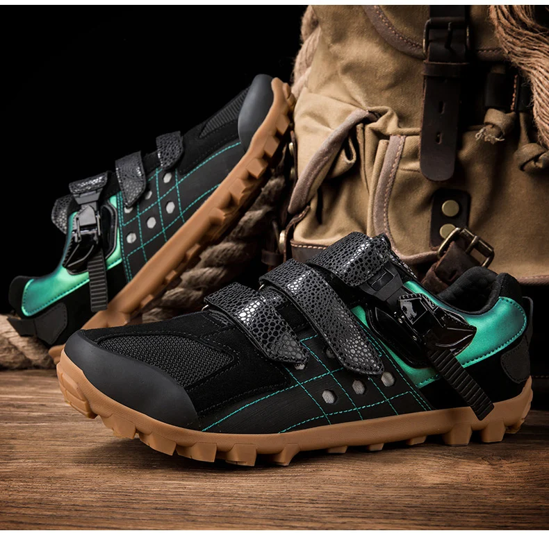 MTB-168 XC/Trail/MTB Cycling Shoes (Tênis Masculino) - Men's Gravel Road Bicycle Sneakers, SPD Cleats System for MTB Shoes