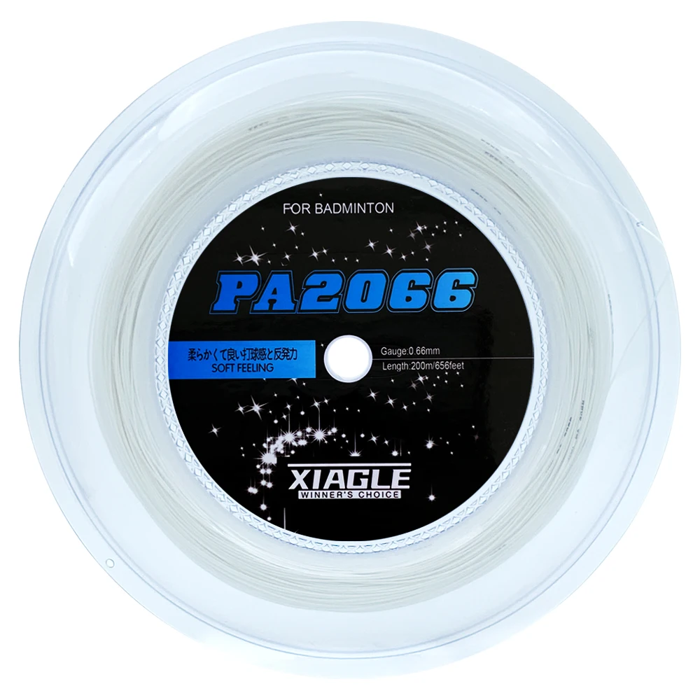 0.66mm 200m XIAGLE(Japanese brand) PA2066 Badminton string/PA-2066 badminton string 200m