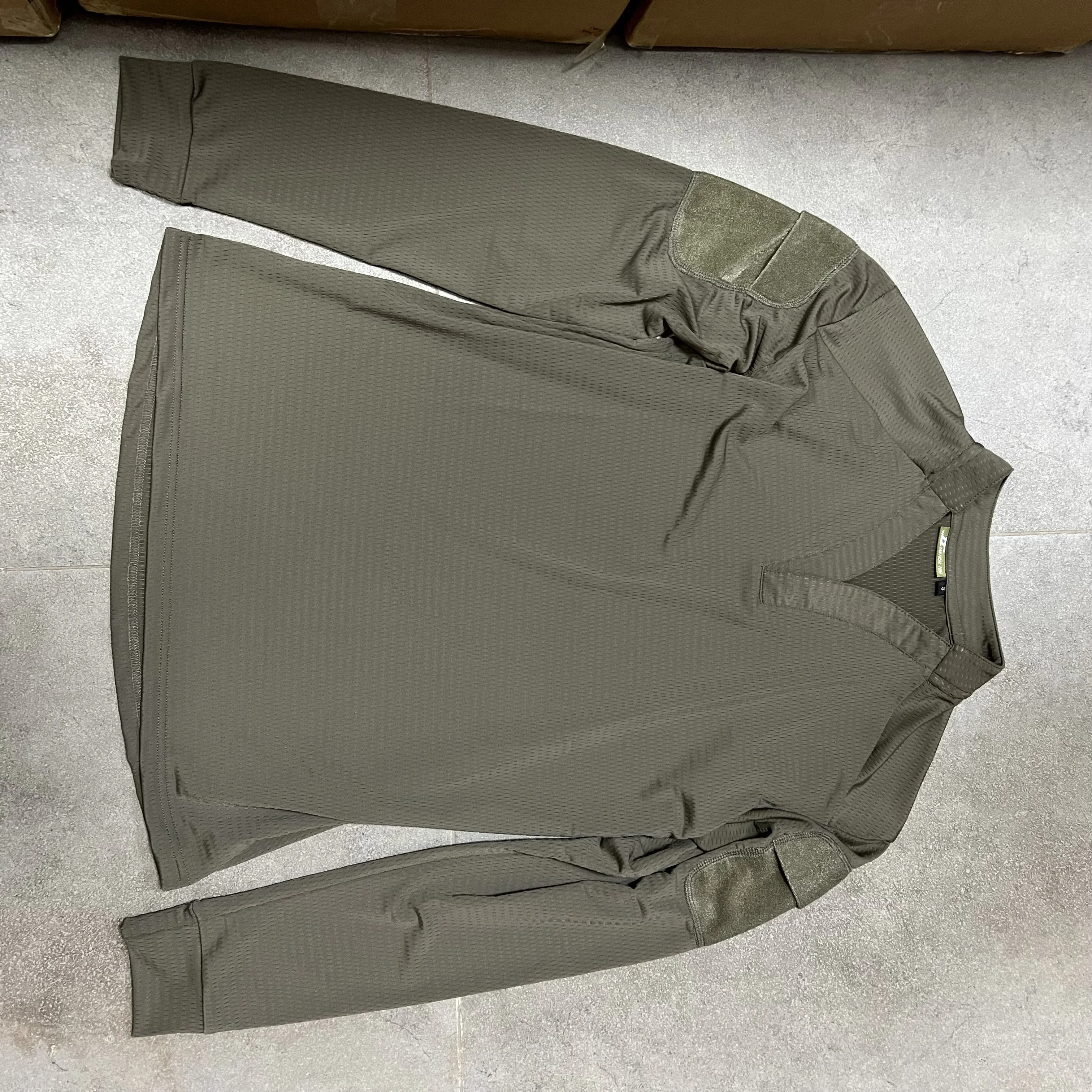 Velocity Style Rugby Shirt Quick Dry Tactical Long Sleeve T-shirt CAG Love