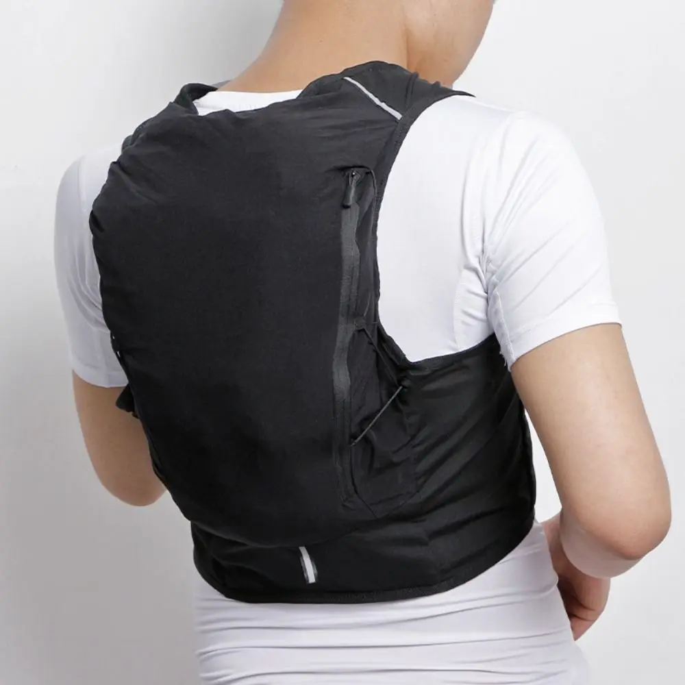 Phones Wallets Hydration Vest Pack Water Bottle Storage Multi Pockets Running Backpack Lightweight Breathable
