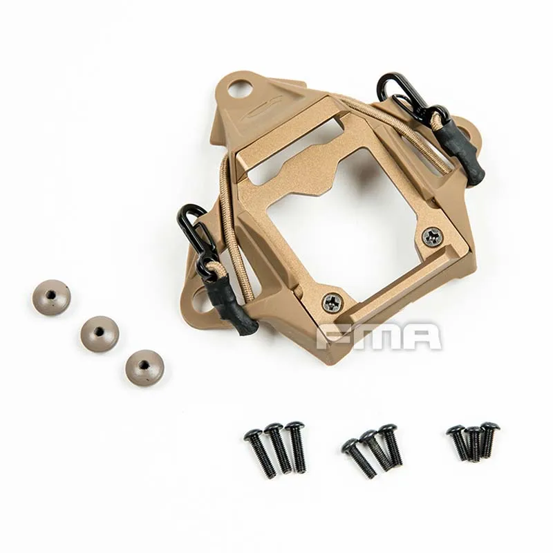 FMA Tactical Hunting Modular Bungee Shroud Helmet Accessories NVG Mount Adapter TB1313 BK/DE/FG
