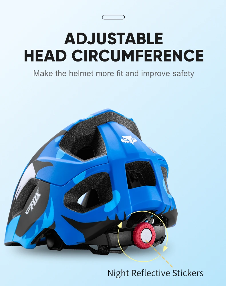BATFOX Children Full Face Bike Helmet Removable Chin Balance Bike Skateboard Roller Skating Safety Cap Kids Bicycle Cycling Gear
