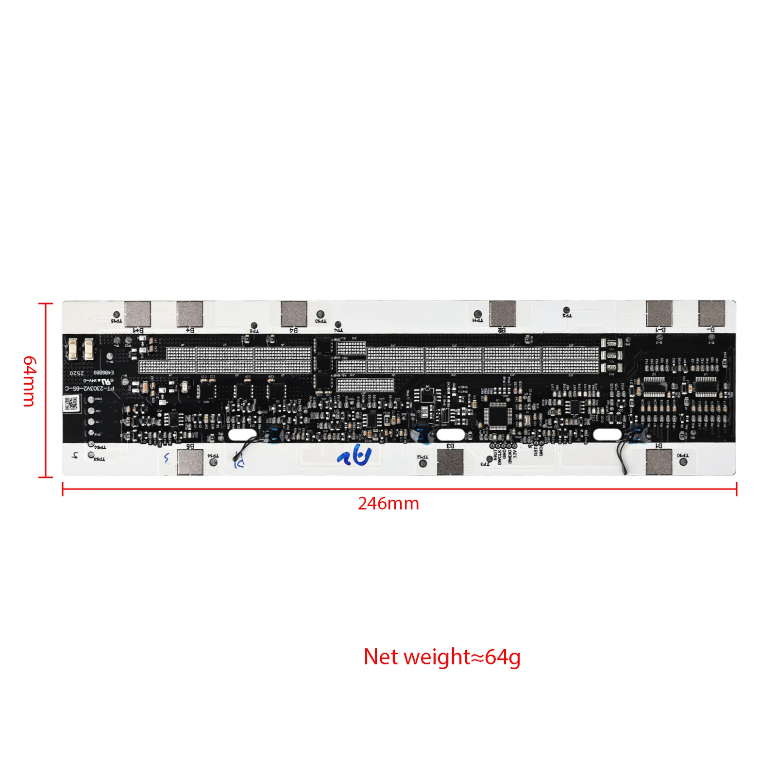 Battery BMS for Xiaomi 4 Lite 2nd Gen Electric Scooter 36V Circuit Control Protection Board Replacement Parts
