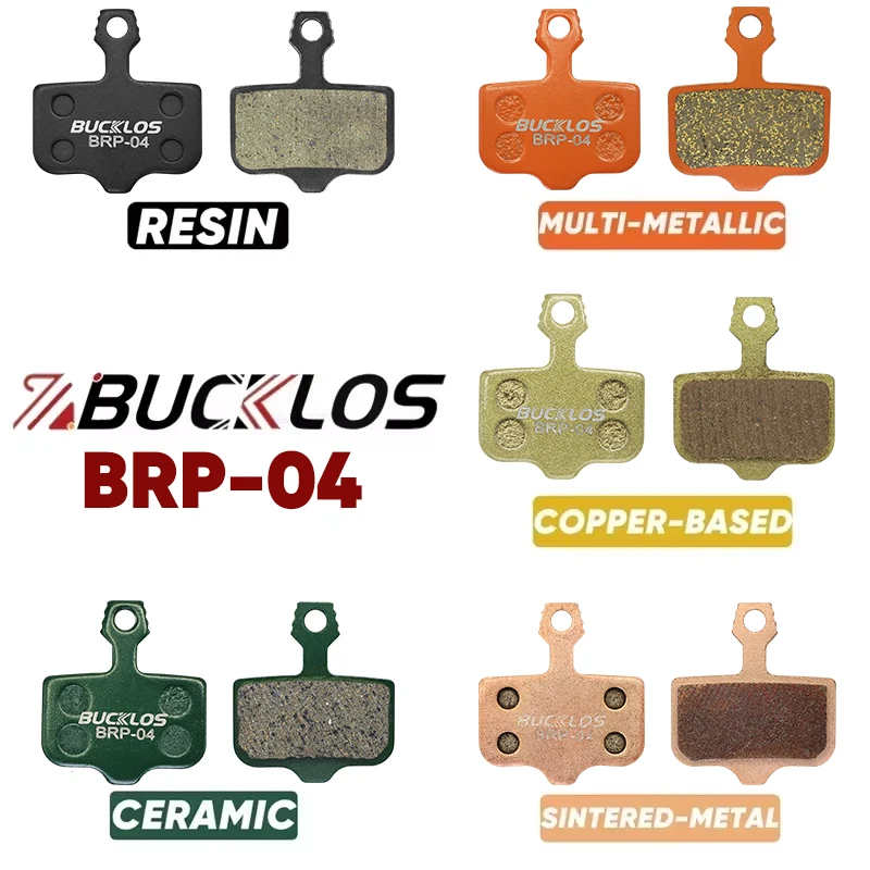 25 Pairs BUCKLOS Bicycle Disc Brake Pads for SRAM DB1 DB3 DB5 Resin Ceramic Bike Hydraulic Brake Pads for SRAM AVID ELIXIR Brake