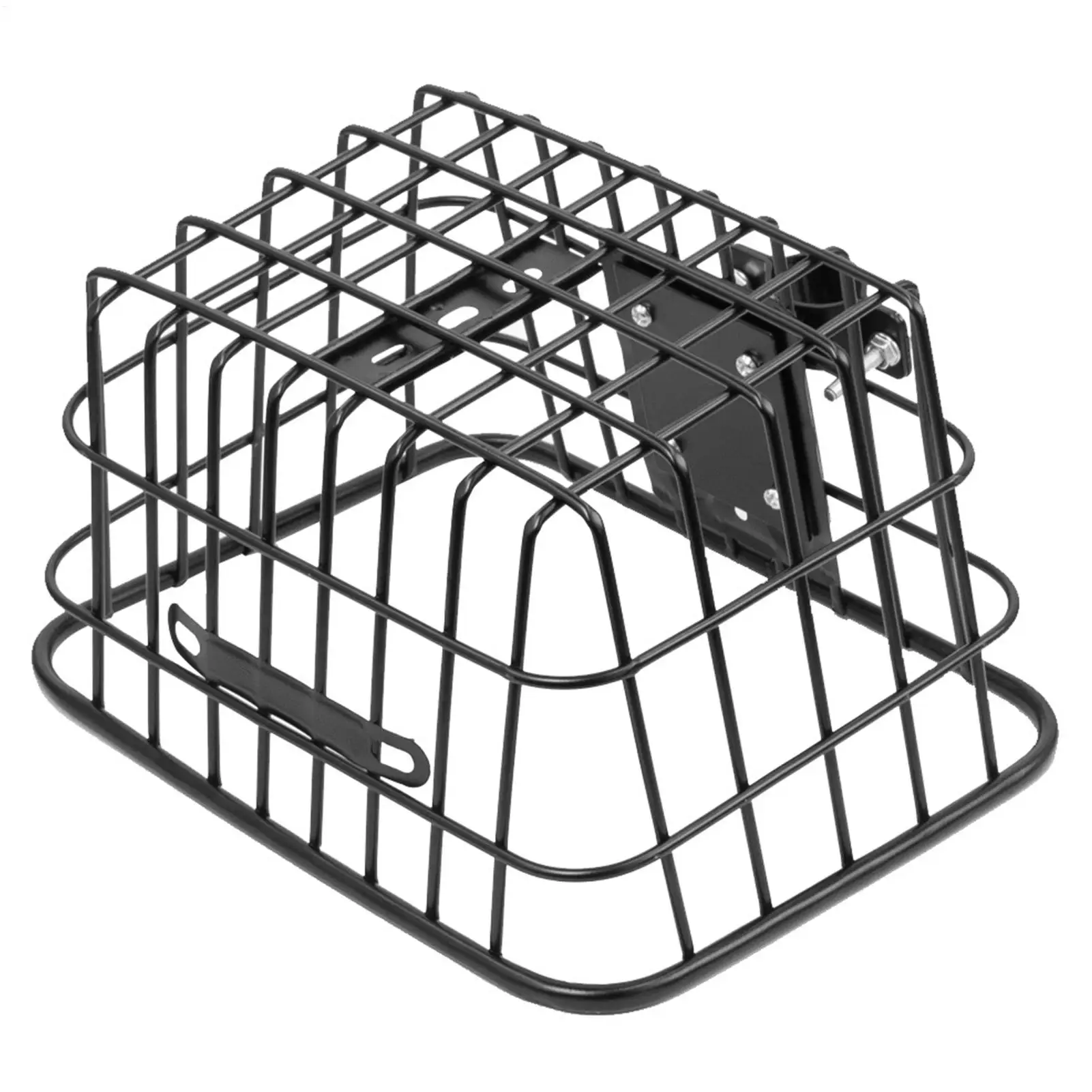 Electric Scooter Basket Detachable Iron Bike Front Basket Cycle Storage Cycling Accessories For Children Adults Daily