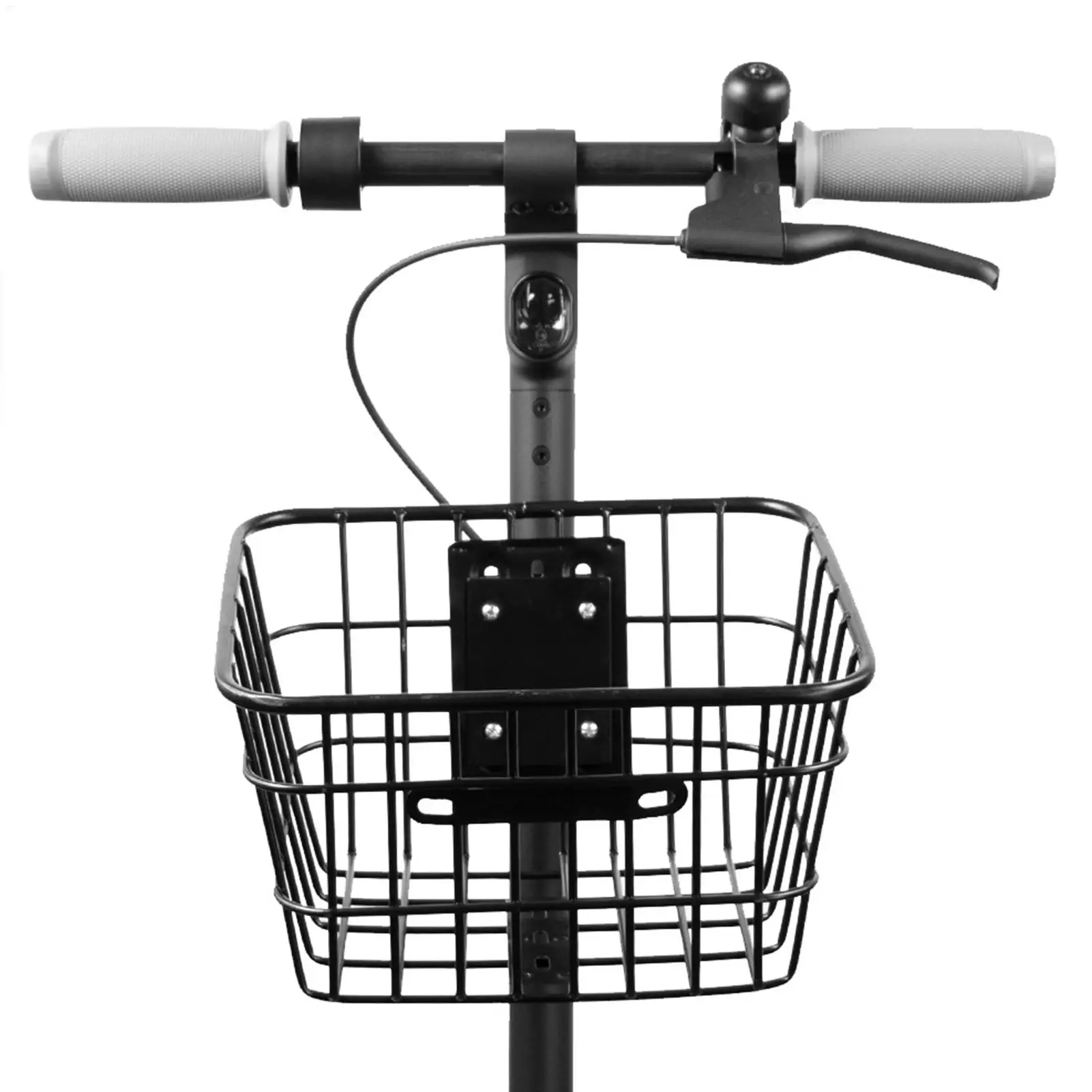Electric Scooter Basket Detachable Iron Bike Front Basket Cycle Storage Cycling Accessories For Children Adults Daily