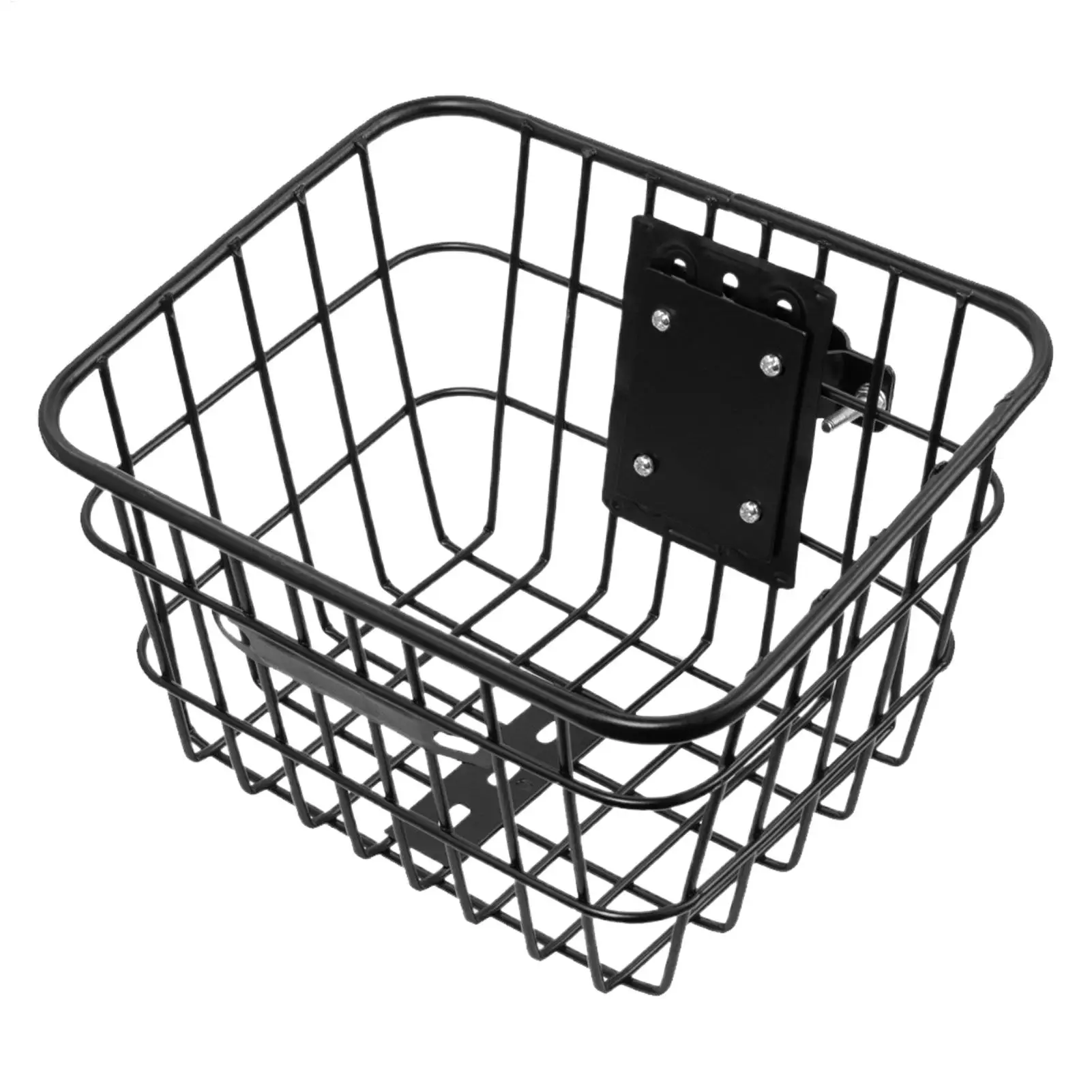 Electric Scooter Basket Detachable Iron Bike Front Basket Cycle Storage Cycling Accessories For Children Adults Daily