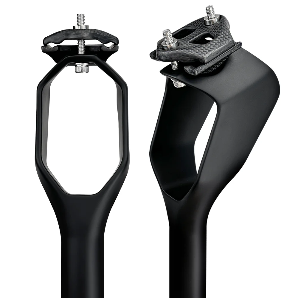 2026 BALUGOE High-Strength MTB Seat Pole Carbon Fiber Highway Seat Tube Hollow Broken Wind Competition Tube Riding Accessories