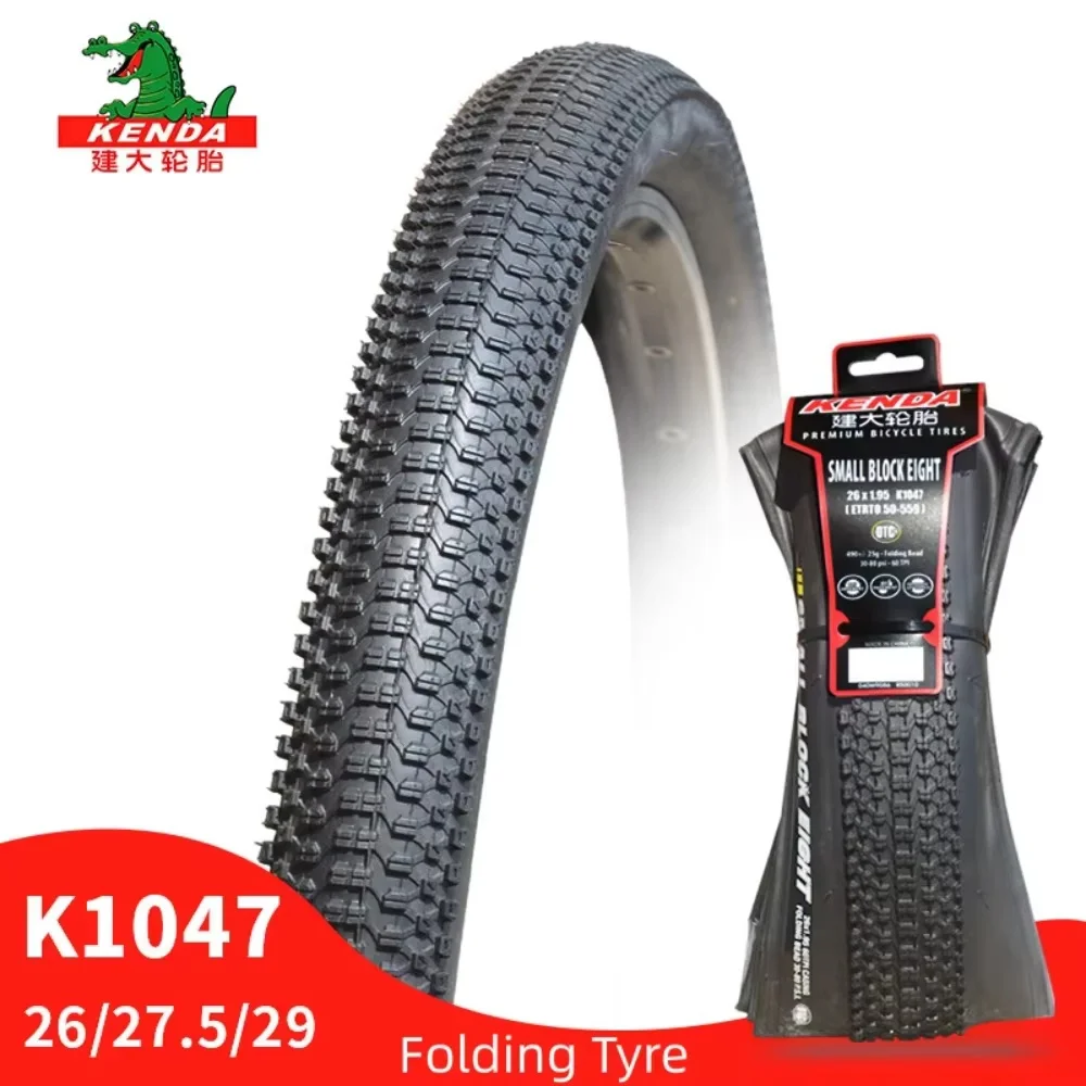 Kenda MTB Bicycle Folding Tire Ultra-thin Mountain Bike Tyre 26 27.5 29 X 1.95 2.10 2.35 Bicycle Tires K1047