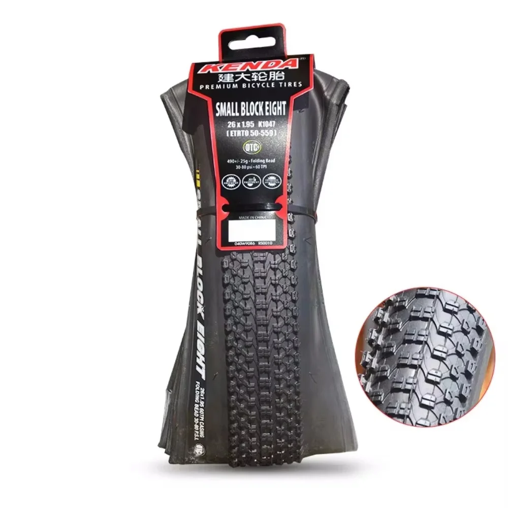 Kenda MTB Bicycle Folding Tire Ultra-thin Mountain Bike Tyre 26 27.5 29 X 1.95 2.10 2.35 Bicycle Tires K1047