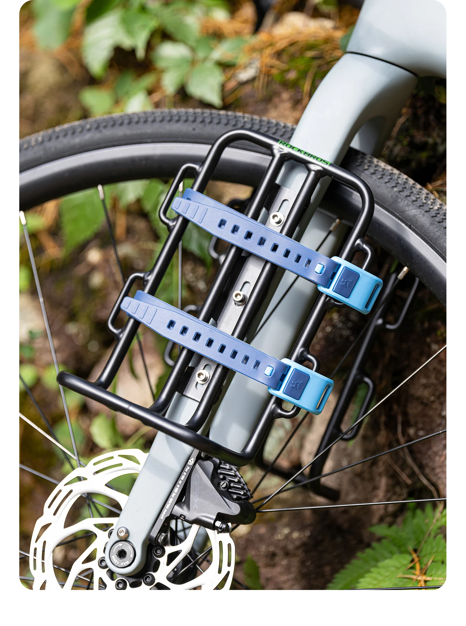 Qunature 4Pcs/set TPU Cable Tie Multifunctional Outdoor Cycling Tie-down Strap Wrap-around Design Resistant High Strength Strap