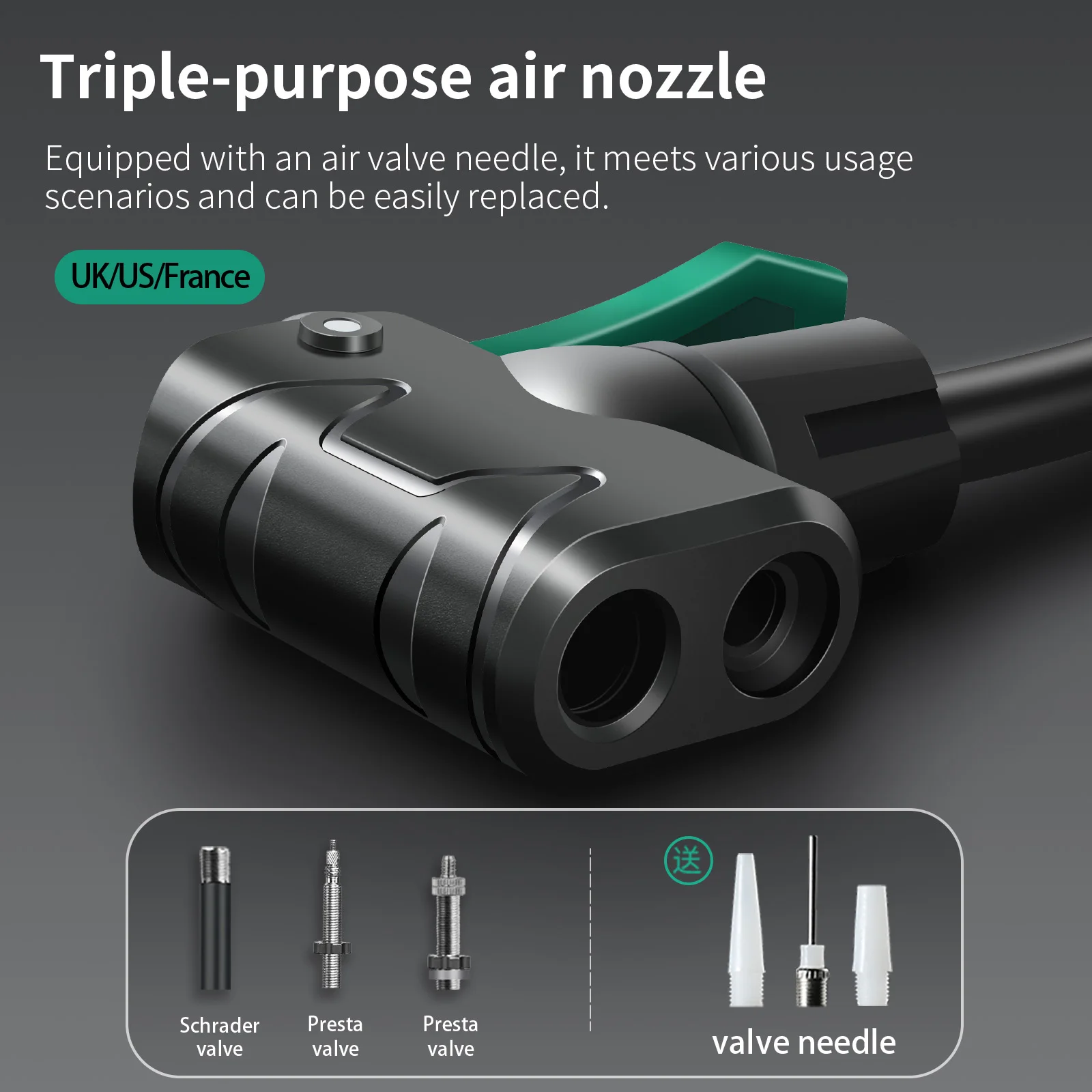 TOSUOD Foot Pump High Pressure Bicycle Pump Universal Foot Pedal Air Pump With Hose Quick Connect For All Vehicle Tires