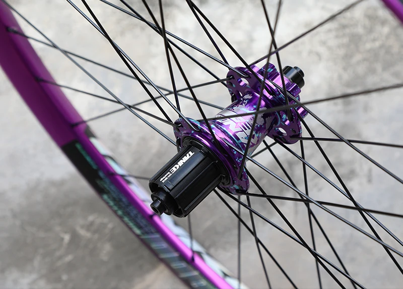 TANKE MTB 120 Click Hub 6 Bearing Bike Front Rear 32 36 Holes Disc Brake QR Bicycle mass thunder Noisy Cube HG 6 Pawl Hubs TH390