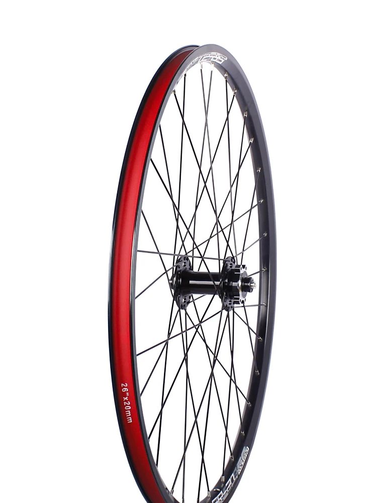 ROCKBAO Mountain Bike Wheelset 24/26/27.5/700C Disc Brake 4Bearings 7-11speed Quick Release 29er 120sounds MTB Bicycle Wheel