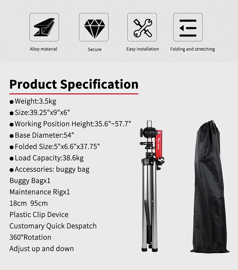 WEST BIKING Bike Repair Stand Adjustable Foldable Aluminum Alloy MTB Road Bicycle Maintenance Holder Stable Bike Rack With Tray
