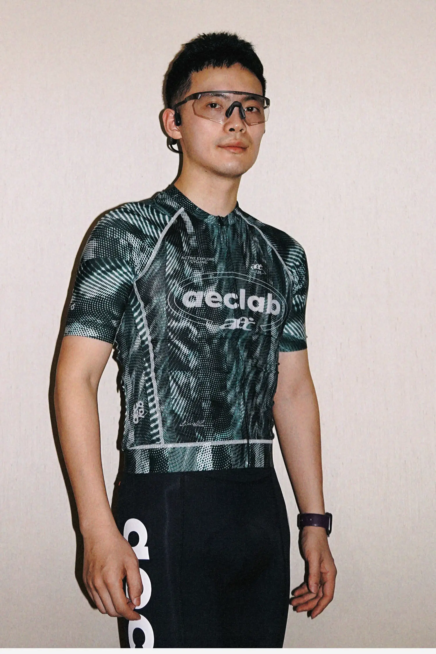AEC.CYCLIST Cycling Jersey Summer Short Sleeve Bicycle Tops 2026 New Road MTB Clothing High Elastic YKK Zipper Back 3 Pockets