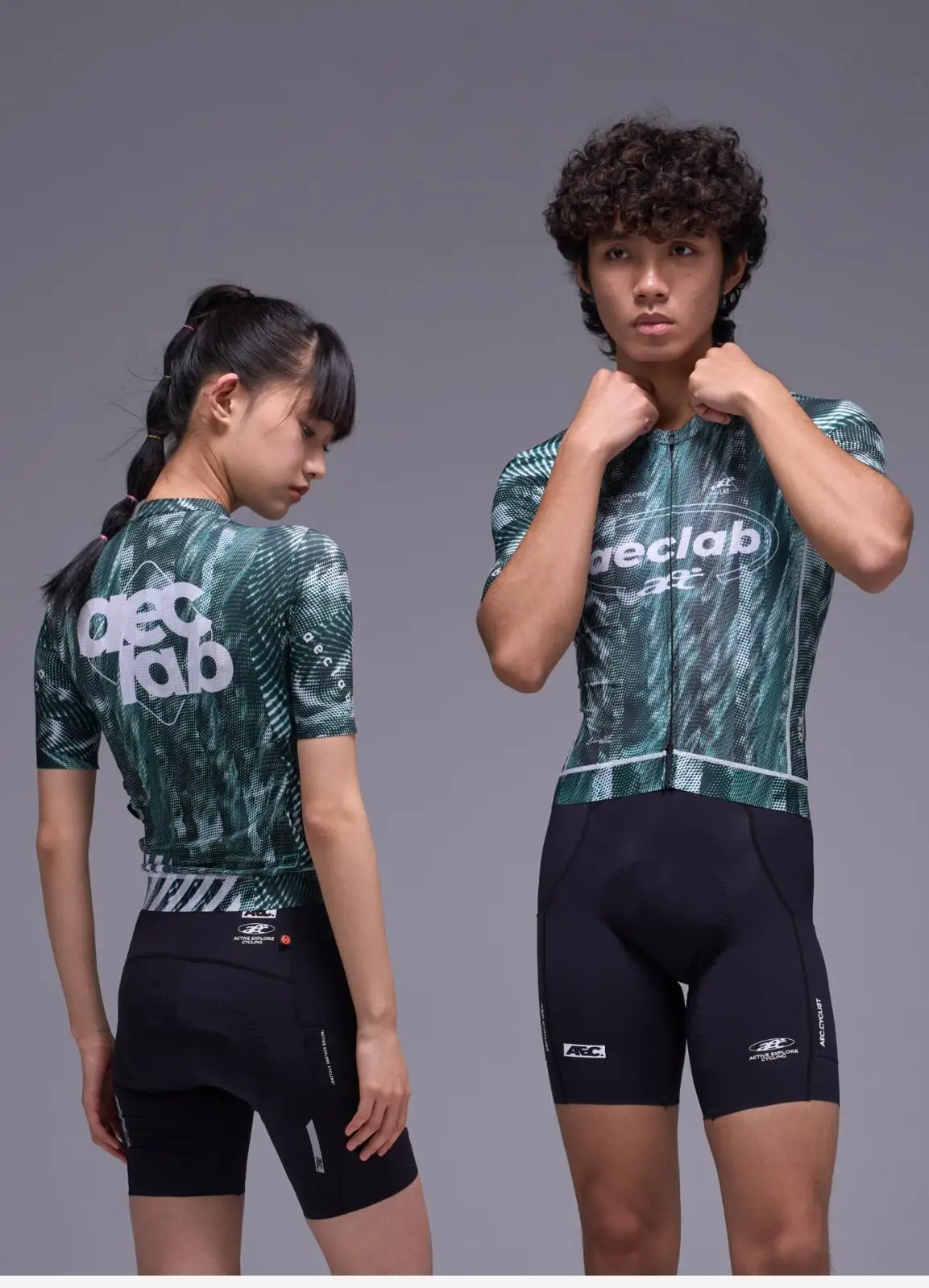AEC.CYCLIST Cycling Jersey Summer Short Sleeve Bicycle Tops 2026 New Road MTB Clothing High Elastic YKK Zipper Back 3 Pockets