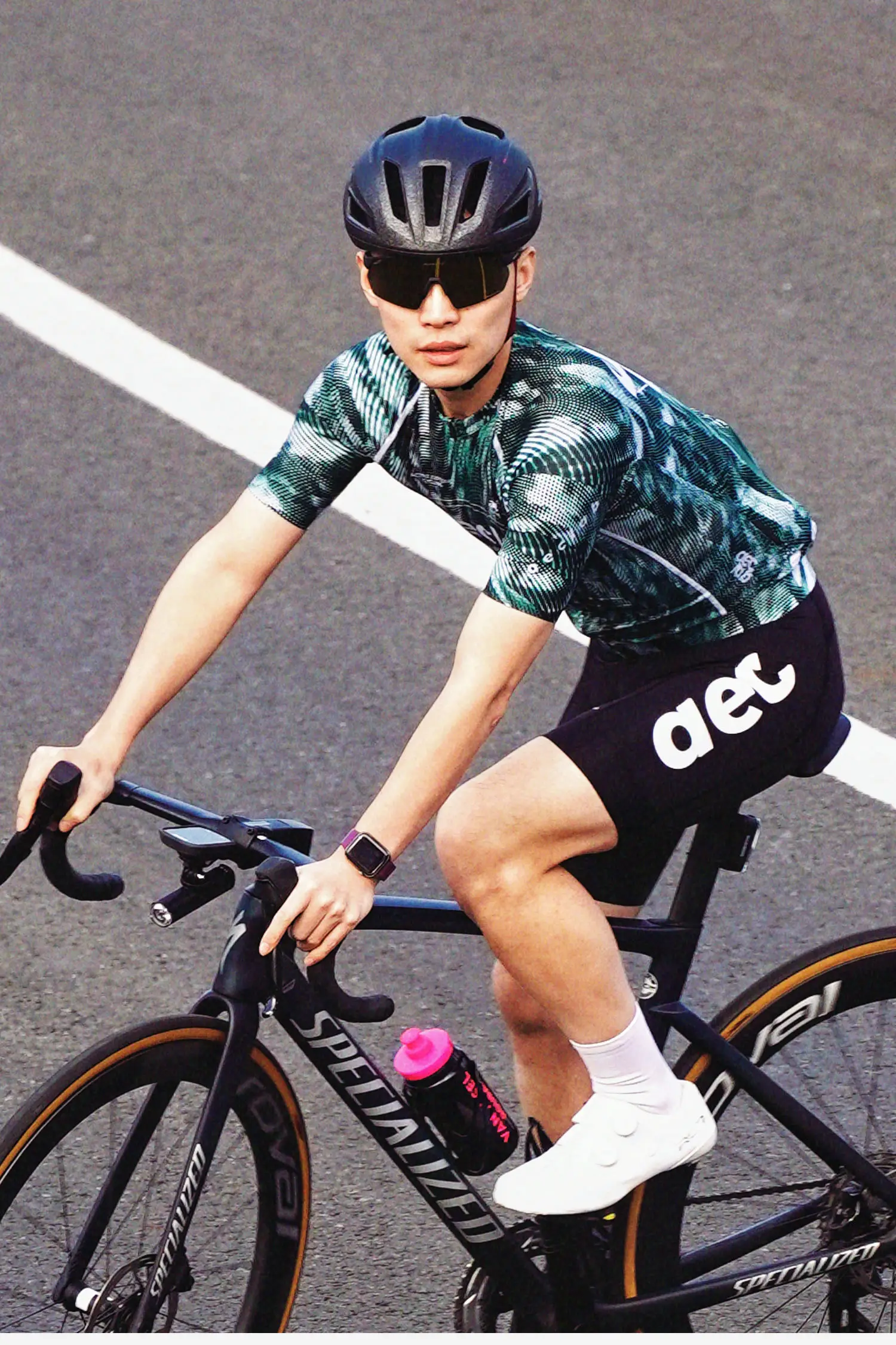 AEC.CYCLIST Cycling Jersey Summer Short Sleeve Bicycle Tops 2026 New Road MTB Clothing High Elastic YKK Zipper Back 3 Pockets