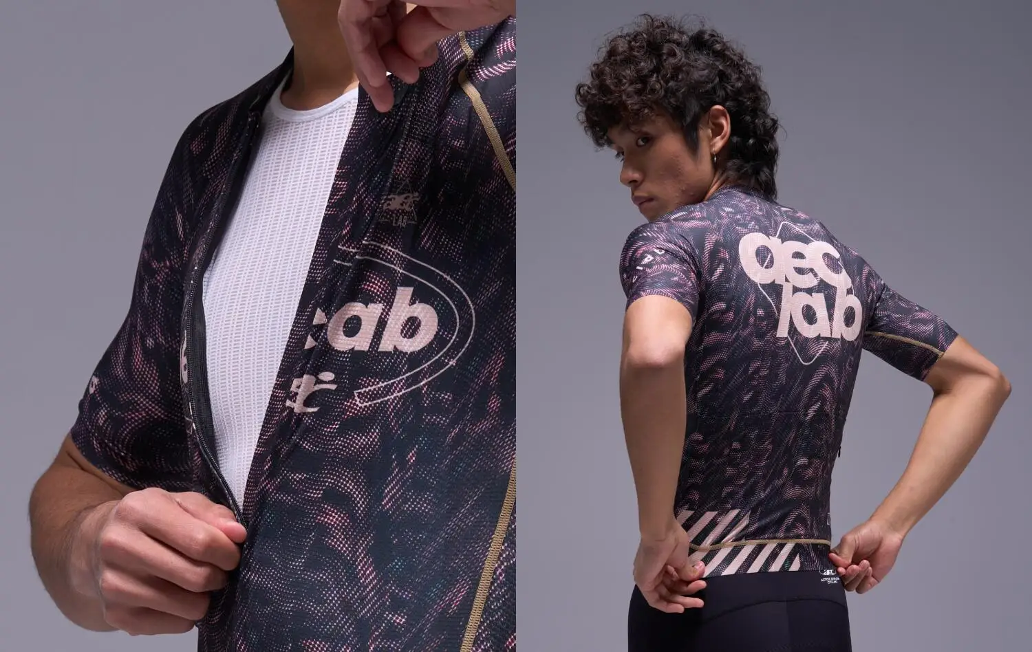 AEC.CYCLIST Cycling Jersey Summer Short Sleeve Bicycle Tops 2026 New Road MTB Clothing High Elastic YKK Zipper Back 3 Pockets